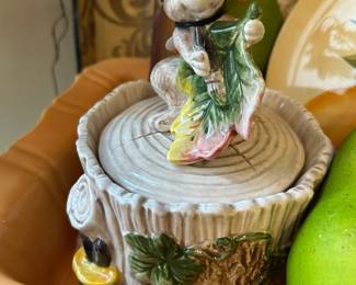Fitz and Floyd Candy Jar