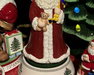 Spode Santa Music Box