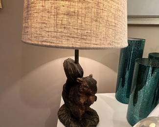 Squirrel Lamp