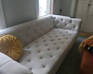 Oatmeal couch