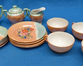 Lot 210. Japanese tea set