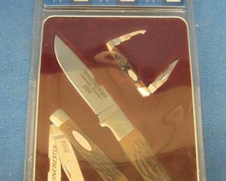 Lot 236. New 3 Knife Limited Edition Winchester Set