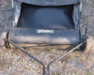 Lot 455. Pull-behind leaf sweeper