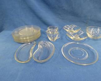 Lot 179. Glassware marked Fostoria by a prior owner