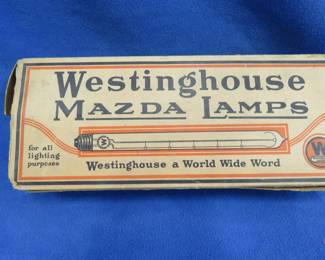 Lot 369. Westinghouse Mazda lamps