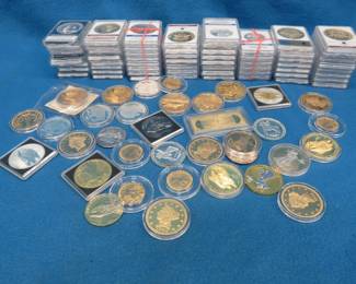 Lot 157. 8 pounds of commemorative coins