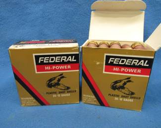 Lot 293. 50 Federal 12-Ga 5 shot 2-3/4