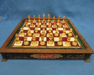 Lot 256. Coca-Cola Chess set