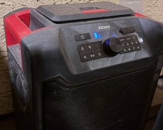 Ion Pathfinder Outdoor Portable Speaker (wired or Bluetooth Inputs) $25