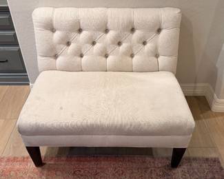 Arhaus Settee 40" Wide, 35" Tall, 32" Deep $50