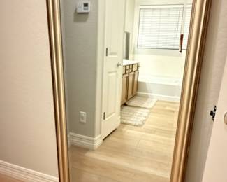 Framed Full Length Mirror 29" by 63" $50