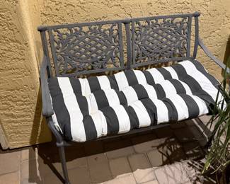 Metal Bench $75