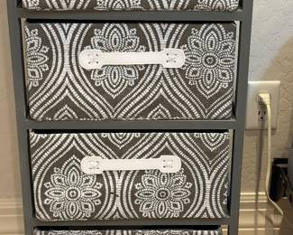 Storage Chest Soft Drawers 16"W x 11.5"D x 34.5"H $25