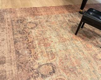 Georgie Loloi Rug 8'4" by 11'6" One small tear, $50