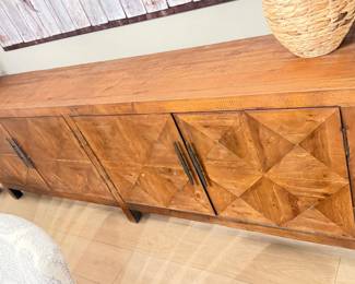 Buffet Solid Wood 103" W by 19" Deep by 34" Tall $1000