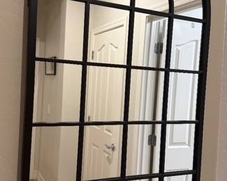 Paned Arch Mirror $50