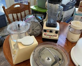 Vitamix with all of the attachments
