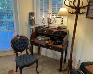 Desk and chair