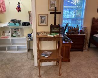 Oak end tables