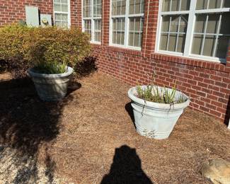 Outdoor pots