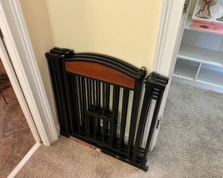Dog gates to block off rooms