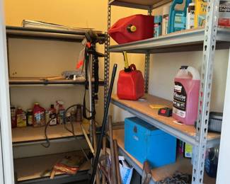 More steel shelving