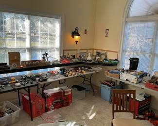 Room full of tools