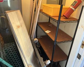 Steel shelving