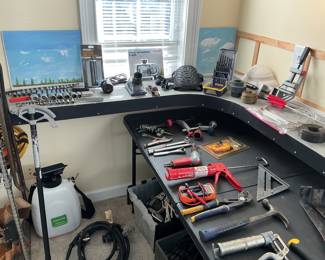 Socket sets, sprayers,