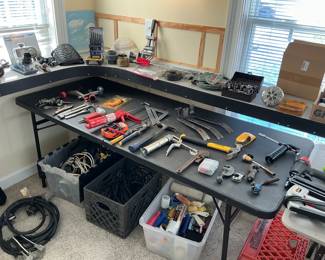 Wiring, drill, bits,