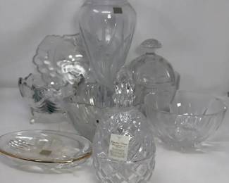 Vintage Mikasa, Studio Nova, Made in Slovakia Crystal, More