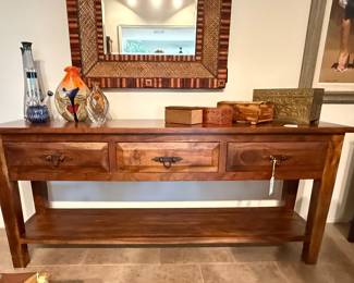 Mesquite Console Table