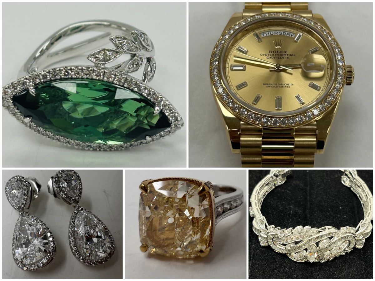 Gold Diamond Platinum Silver Ruby Emerald Jewelry Auction