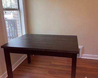 Solid wood game table