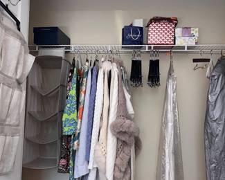 Selection of ladies clothing