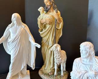 Three More Statues of Jesus