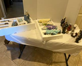 Two Beautiful Nativity Sets