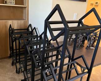 Six Super Storage Carts