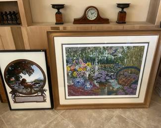 Two Pastoral Setting Prints