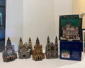 Christmas Village Mixed Lot