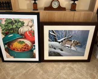 Two Bolder Colored Large Scale Prints