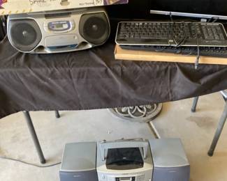 Sony CFDZW755 CD Tape AMFM Radio, Philips Stereo, Acer Monitor and More