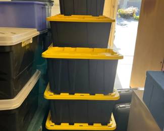 HDX 27 Gal Storage Bins