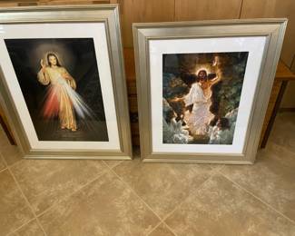 Jesus Returns Two Large Prints