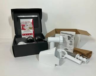 KitchenAid Stand Mixer Food Grinder and Slicer Shredder Attachments