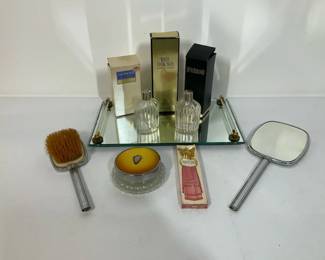 Elizabeth Taylor Perfume Boxes, Empty Bottles and Vanity Accessories