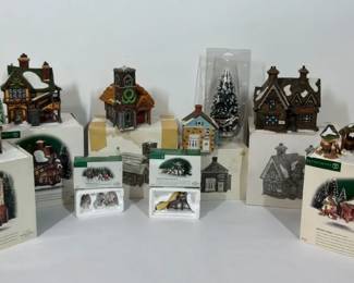Department 56 Christmas Village Buildings and Accessories