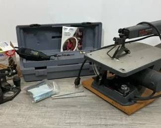 Craftsman Scroll Saw and Dremel Rotary Tool