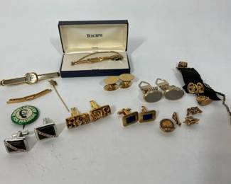 Mens Cufflinks, Tie Clips, Pins and Accessories