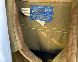 1940s Pendleton field shirt